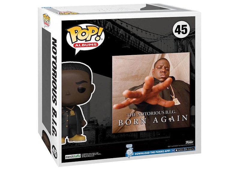 Funko Pop! Albums Notorious B.I.G. Born Again Figure #45 - US