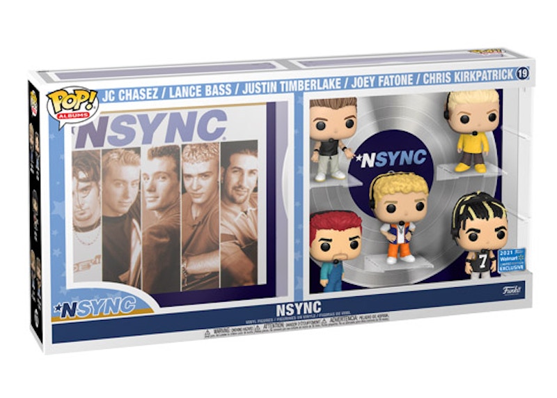 Funko Pop Albums Nsync JC Chasez Lance Bass Justin Timberlake