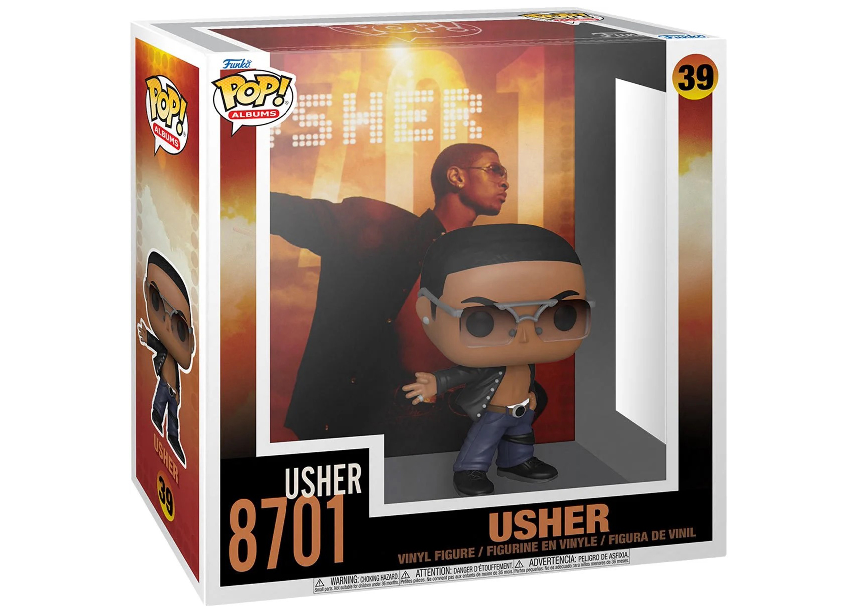 Funko Pop! Albums Usher 8701 Figure #39 - GB