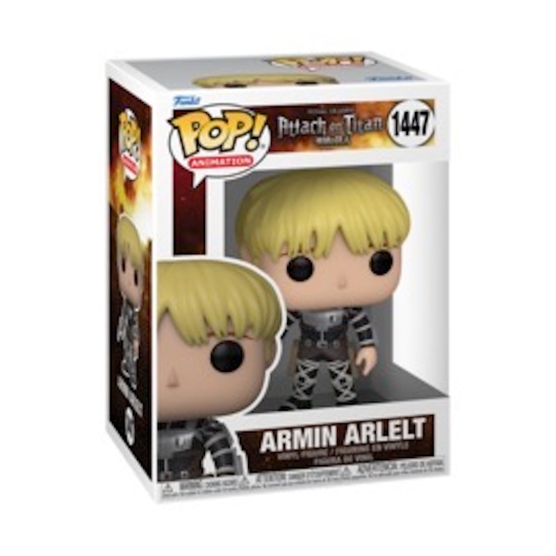 Funko Pop! Animation: Attack On Titan Armin Arlelt Figure #1447