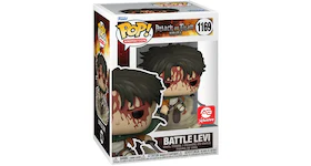 Funko Pop! Animation Attack on Titan Battle Levi (Bloody) AE Exclusive Figure #1169