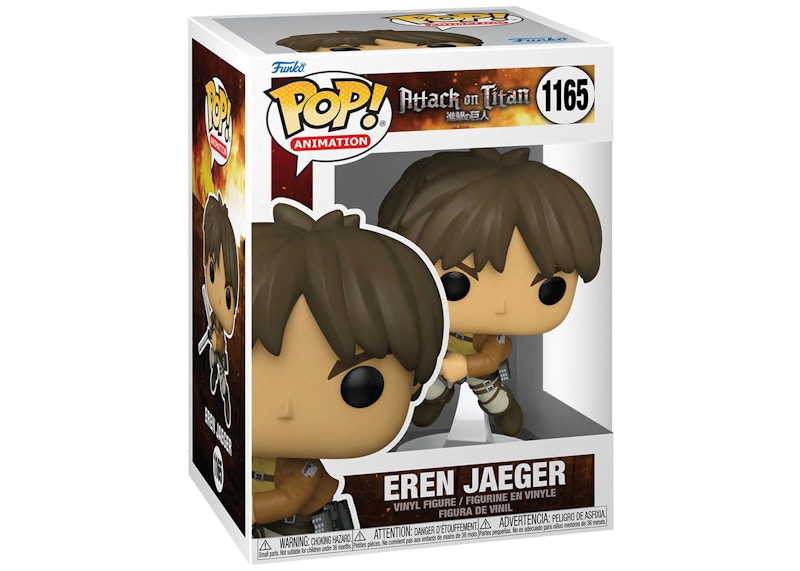 eren jaeger funko pop titan