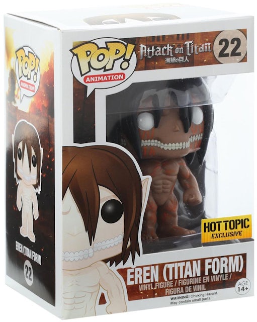  Funko Attack on Titan Mikasa Ackerman Pop Vinyl Figure : Funko  Pop! Animation: Toys & Games