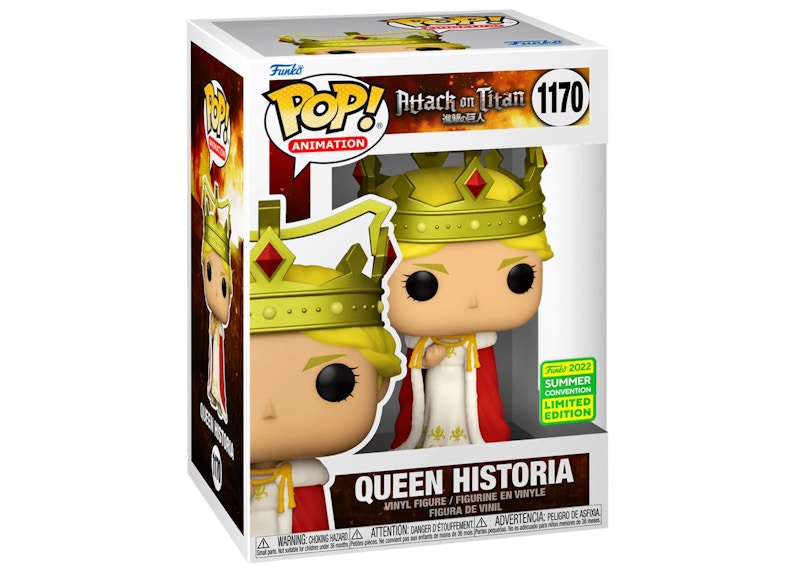 Funko Pop! Animation Attack on Titan Queen Historia 2022 Funko Pop! Animation Attack on Titan Queen Historia 2022