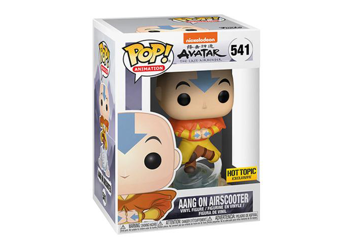 Funko Pop! Animation Avatar Aang on Airscooter (Avatar State) Hot Topic  Exclusive Figure #541