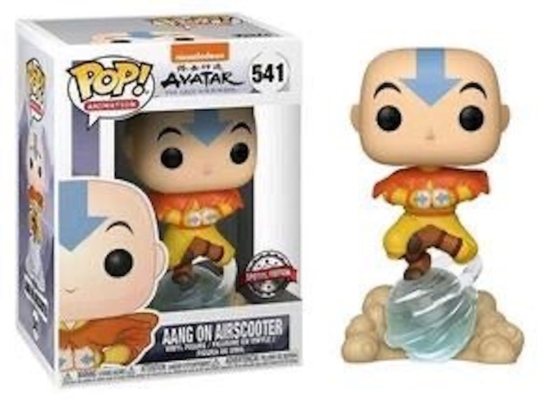 Funko Pop! Animation: Avatar The Last Air Bender Aang On Airscooter (Special Edition) Figure #541