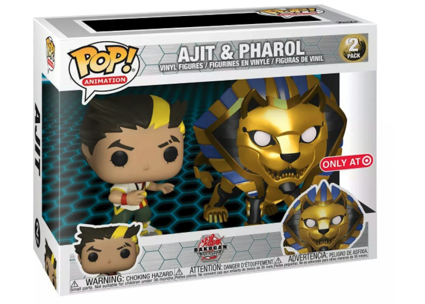 Funko Pop Animation Bakugan Ajit Pharol Target Exclusive 2 Pack Ss21 Funko Pop Animation Bakugan Ajit Pharol Target Exclusive 2 Pack Ss21