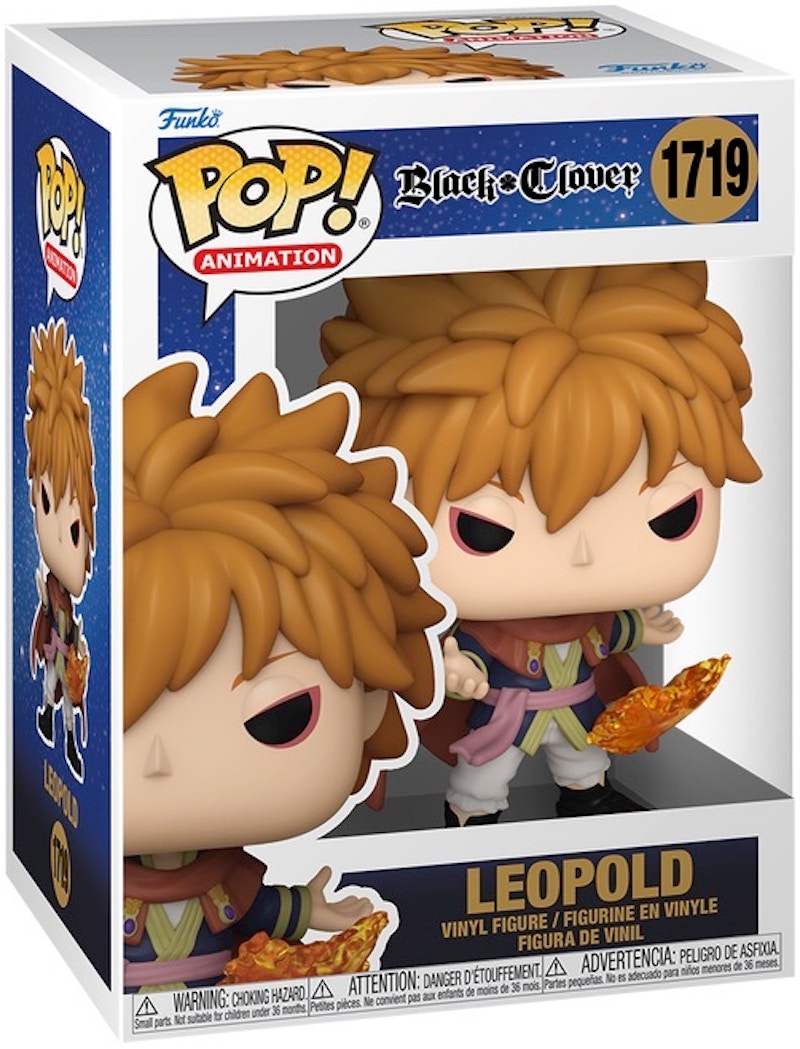 Funko Pop! Animation: Black Clover Leopold Figure #1719