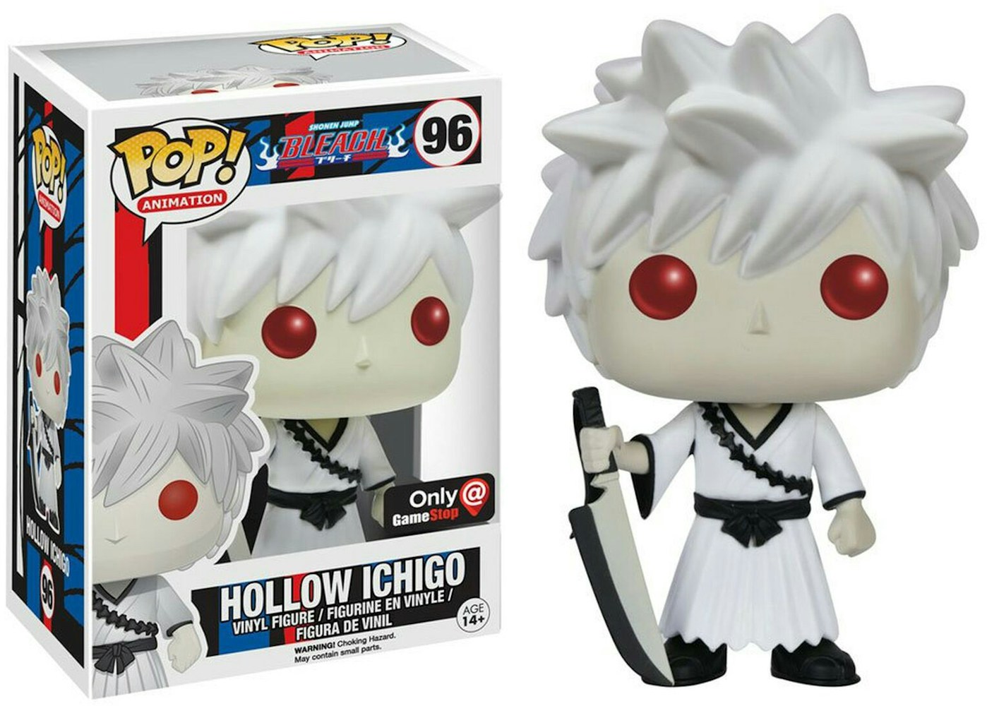 Funko Pop! Animation Bleach Ichigo Kurosaki (Hollow) (Black and White