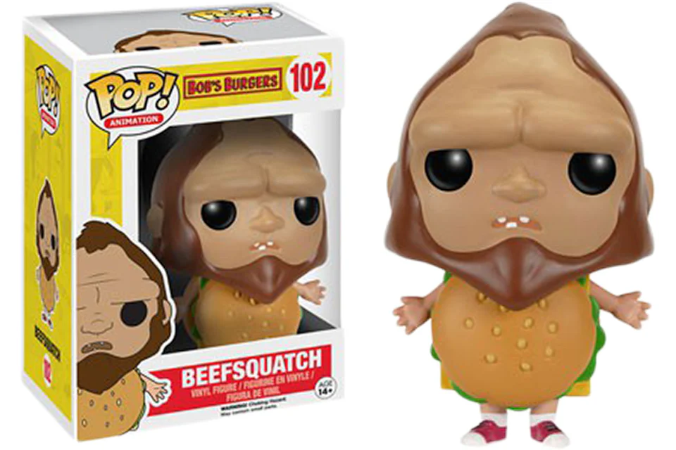 Funko Pop! Animation Bob's Burgers Beefsquatch Figure #102