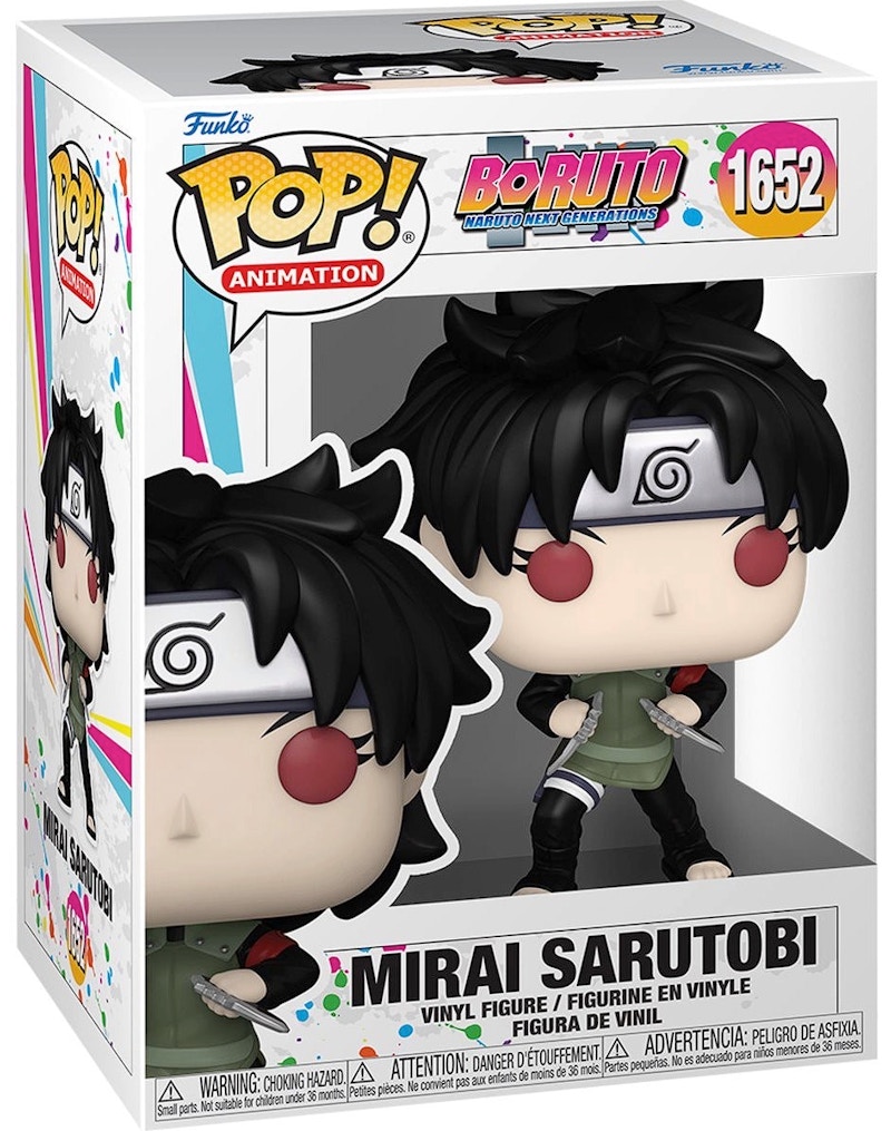 Funko Pop! Animation: Boruto Mirai Sarutobi Figure #1652