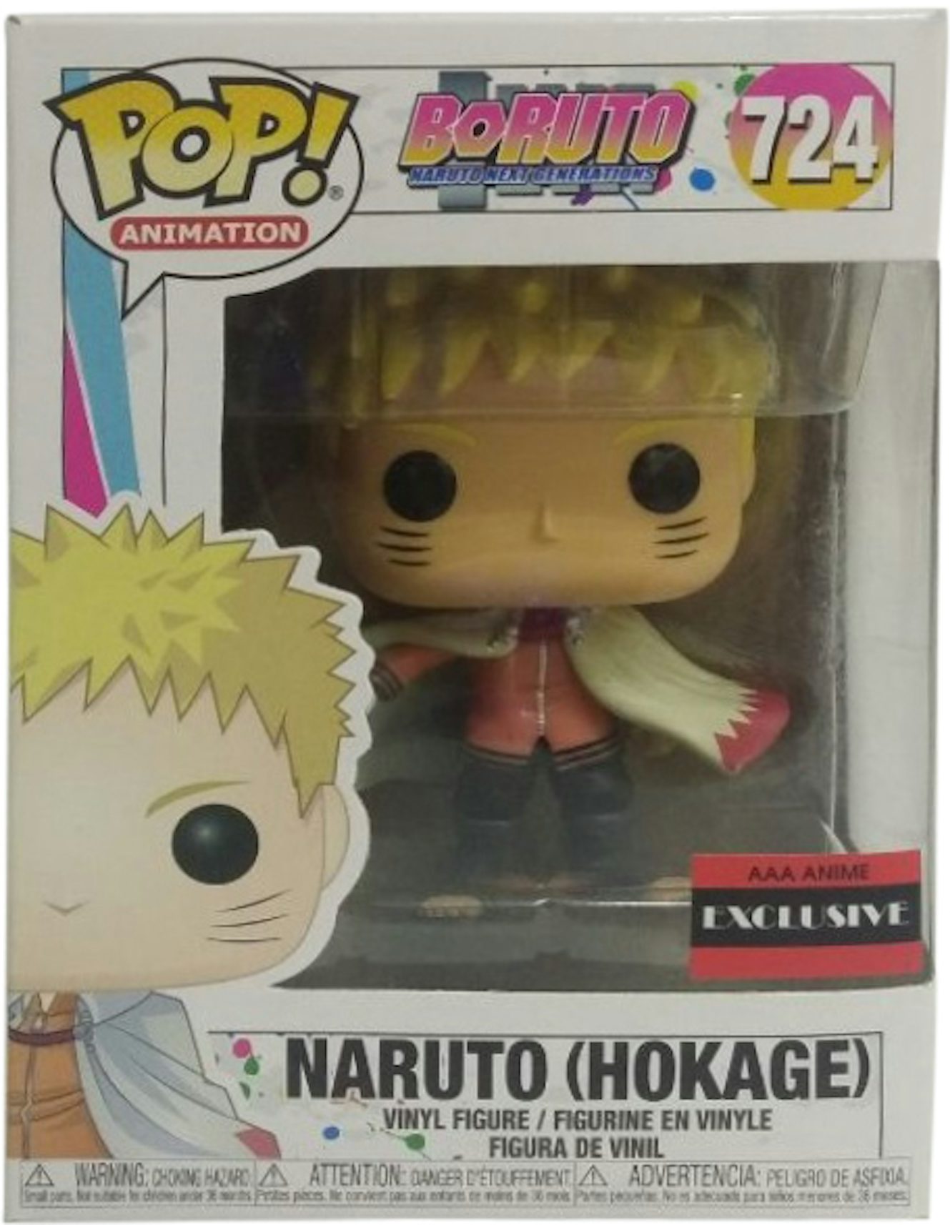 Funko Pop! Boruto: Naruto Hokage # 724 + Protector 