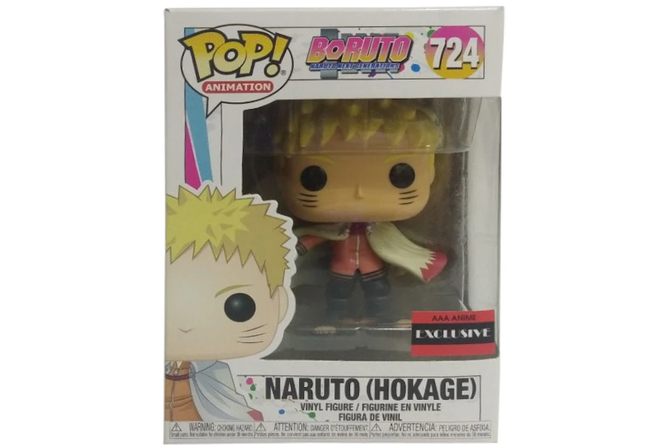 Funko Pop! Animation Boruto Naruto (Hokage) AAA Anime Exclusive Figure #724