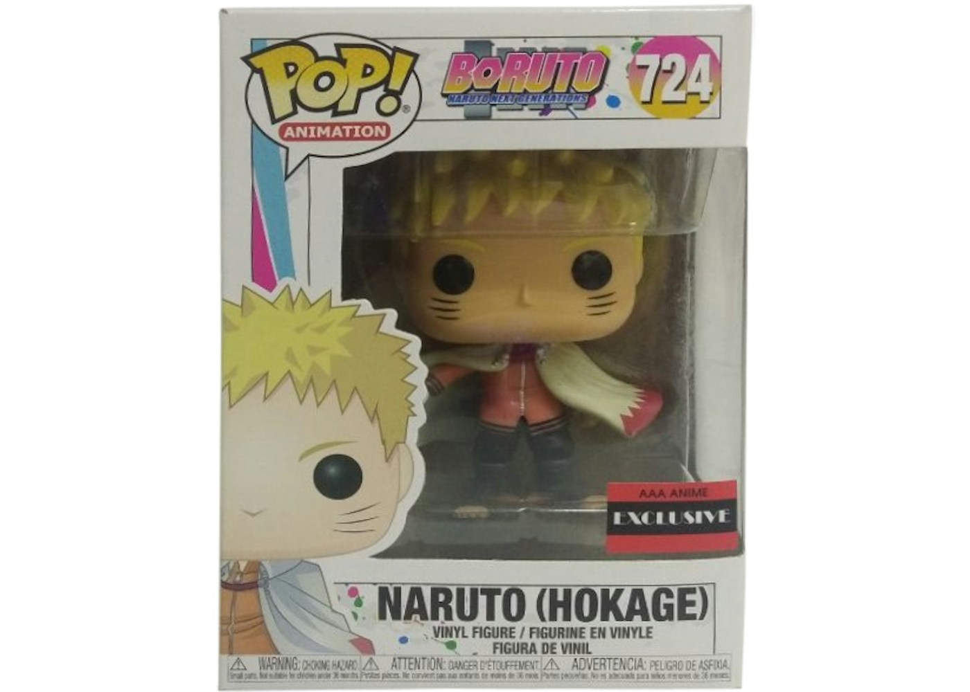 Funko Pop Animation Boruto Naruto Hokage a Anime Exclusive Figure 724