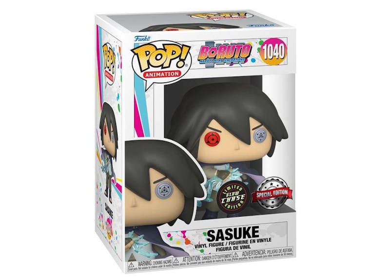 Funko Pop! Animation Boruto Sasuke GITD Chase Special Edition Figure #1040