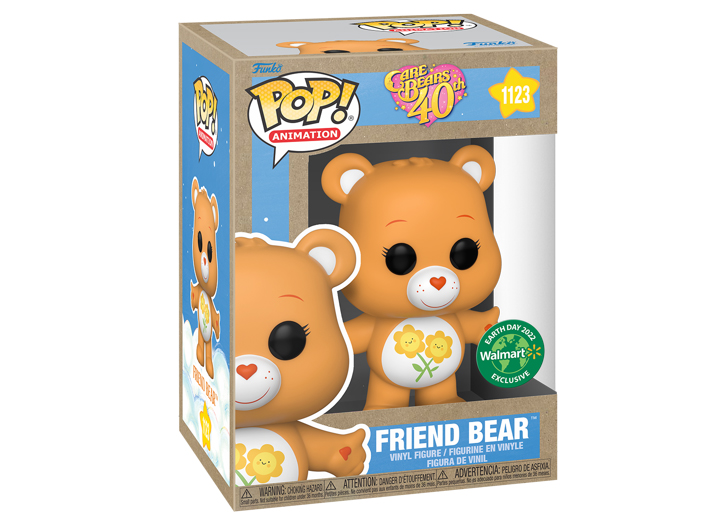 Care Bears 40th Anniversary ... Vinyl Friend Bear Earth Day US Exclusive Pop