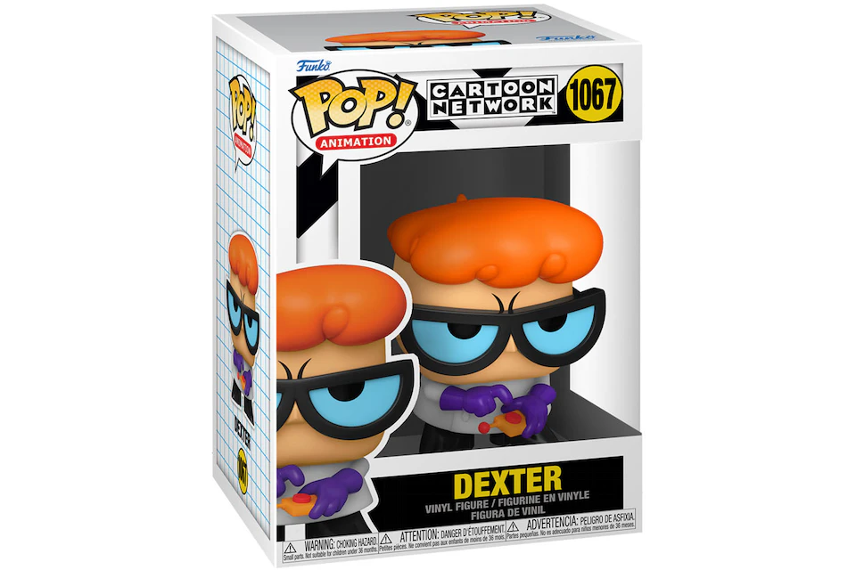 Funko Pop! Animation Cartoon Network Dexter Figure #1067 - FW21 - US