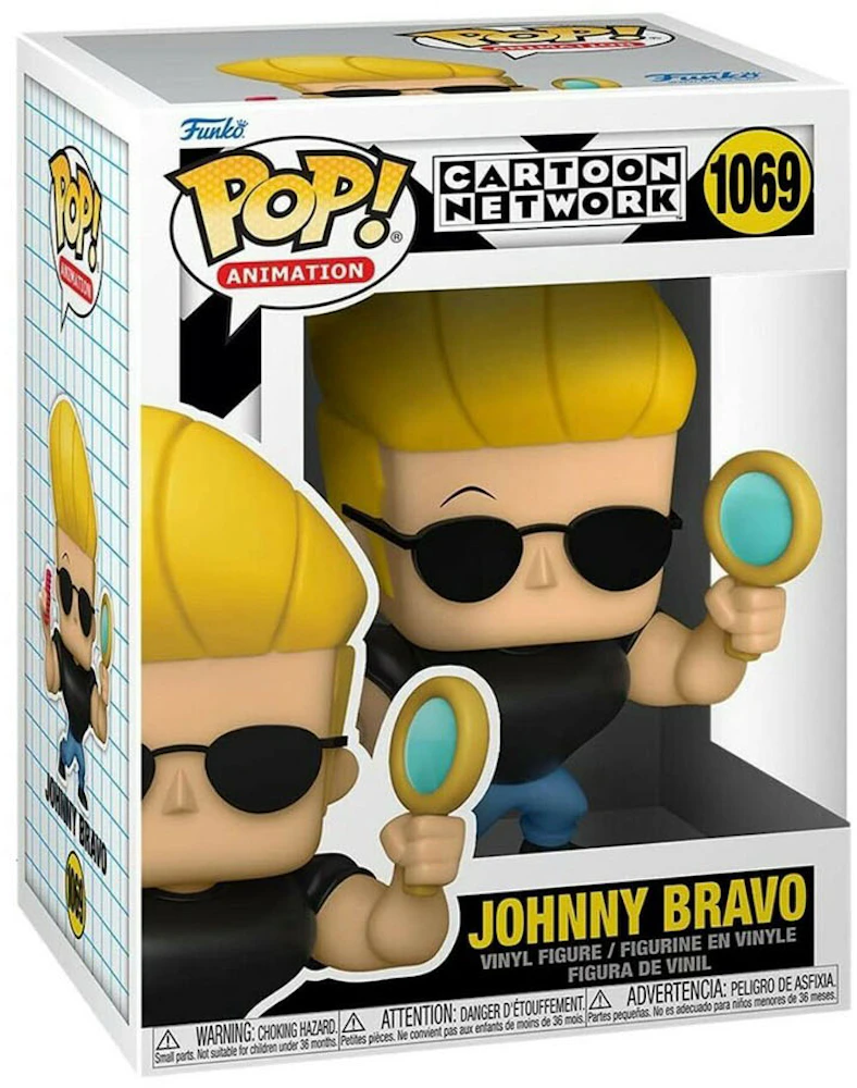 Funko Pop! Animation Cartoon Network Johnny Bravo Figure #1069 - FW21 - GB