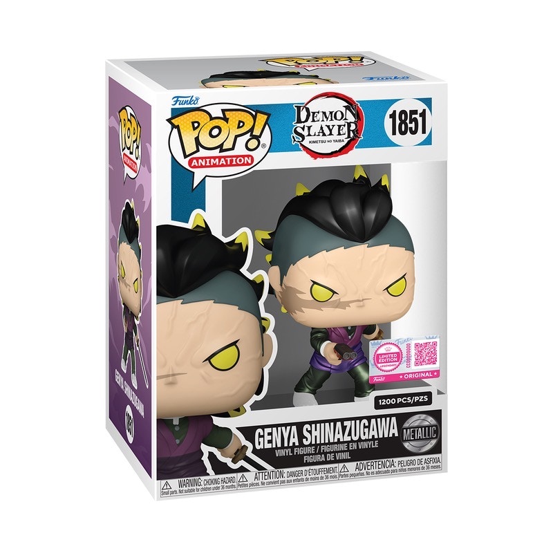 Funko Pop! Animation Demon Slayer Genya Shinazugawa (Demon