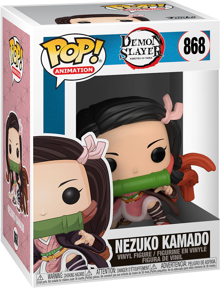 Funko Pop! Animation Demon Slayer Nezuko Kamado 1397 Exclusivo - Moça do  Pop - Funko Pop é aqui!