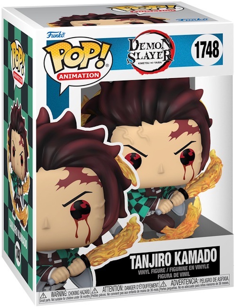 Funko Pop! Animation: Demon Slayer Tanjiro Kamado (Sun Breathing) Figure #1748