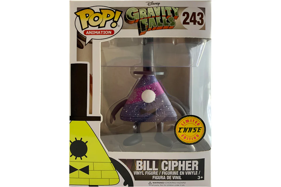 Funko Pop! Animation Disney Gravity Falls Bill Cipher Chase Edition Figure #243