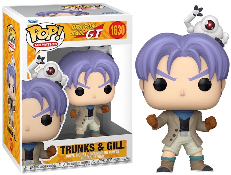 Funko Pop! Animation: Dragon Ball GT Trunks & Gill Figure #1630