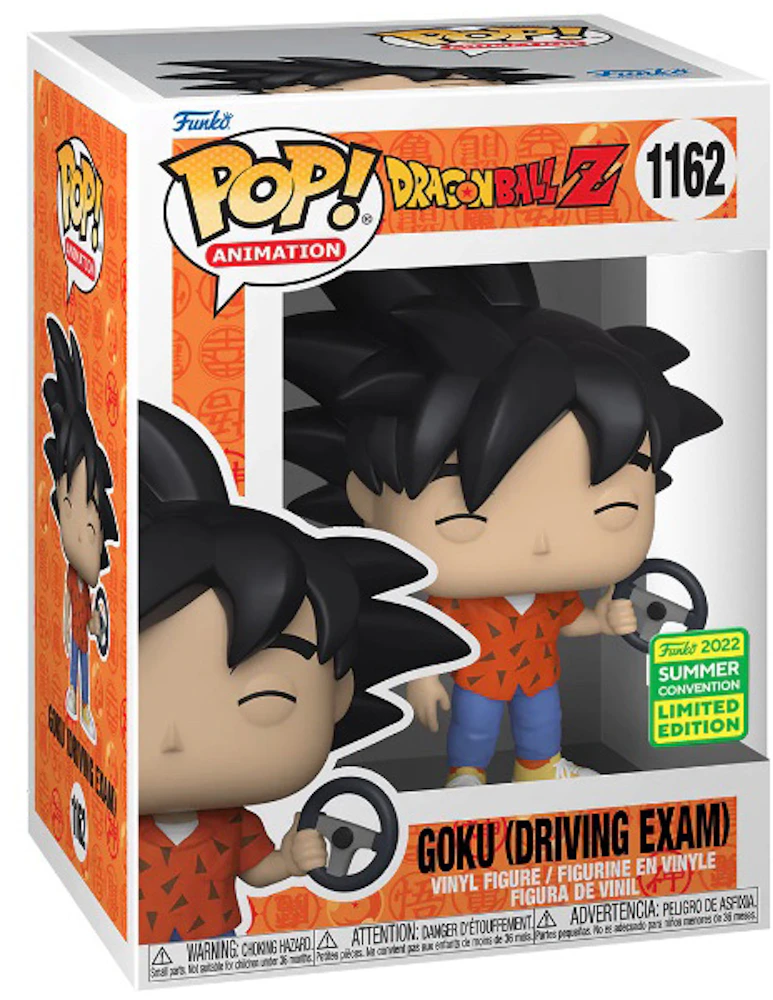 Funko Pop! Animation Dragon Ball Z Goku (Driving Exam) 2022 Summer  Convention Exclusive Figure #1162 - US