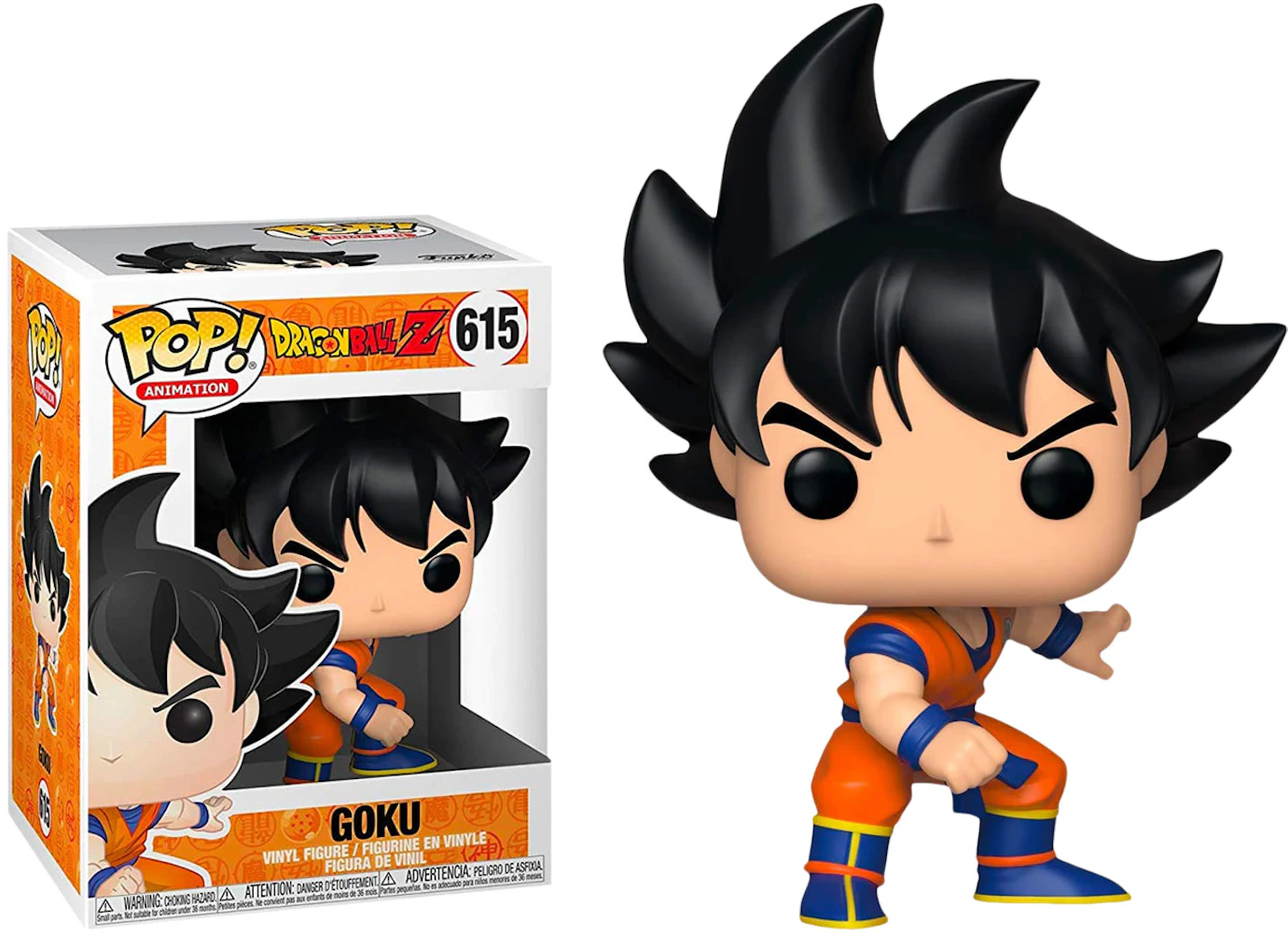 uitslag vinger moeder Funko Pop! Animation Dragon Ball Z Goku Figure #615 - US