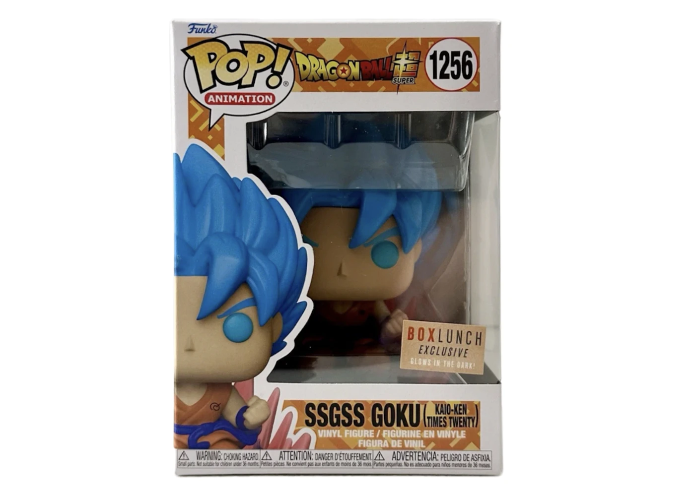 Funko Pop! Animation Dragon Ball Z SSGSS Goku (Kaio-Ken Times