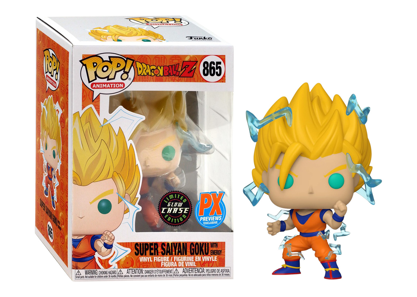 funko goku glow