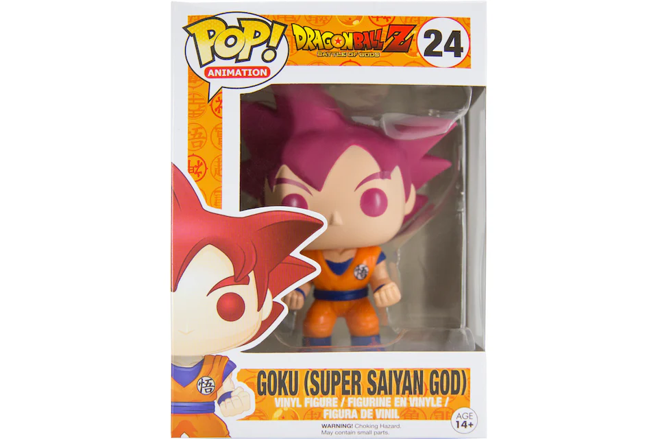 Funko Pop! Animation DragonBall Z Goku (Super Saiyan God) Figure #24