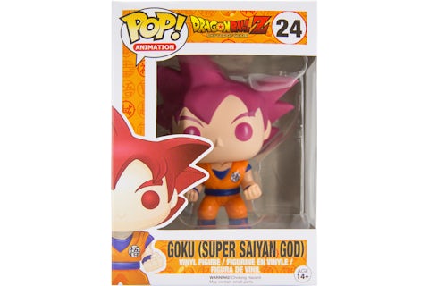 Funko Pop! Animation DragonBall Z Goku (Super Saiyan God) Figure