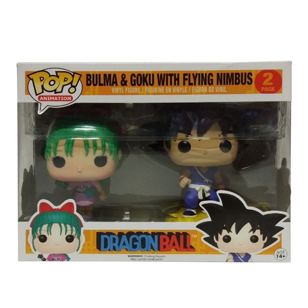 bulma and goku funko pop