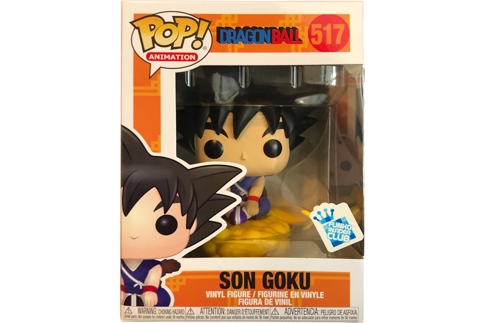 Funko Pop! Animation Dragonball Son Goku Funko Insider Club Figure #517