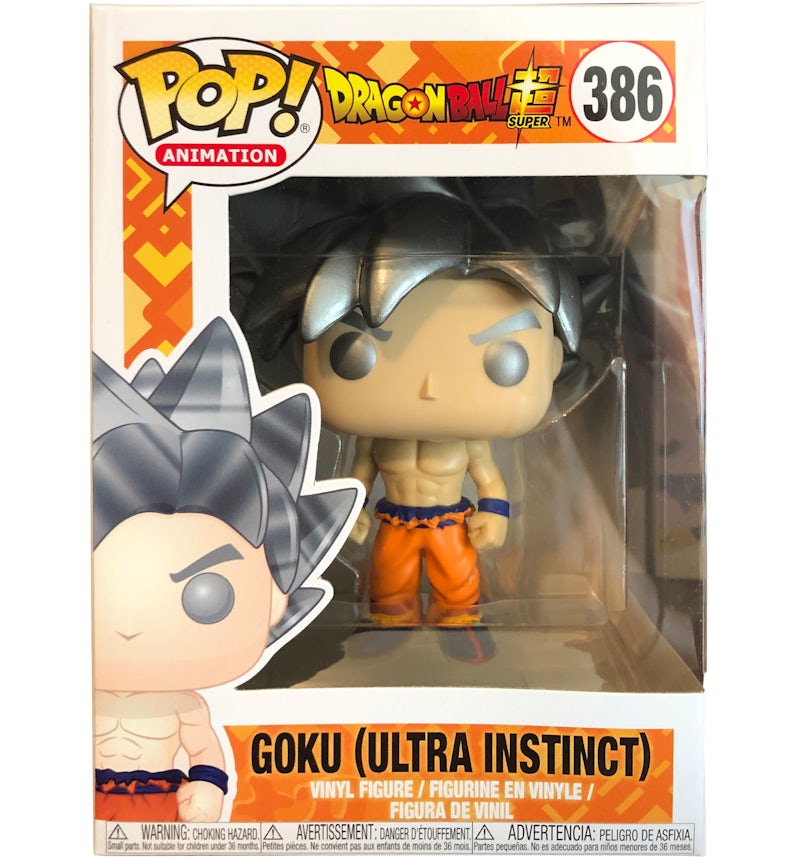 Funko Pop! Animation Dragonball Super Goku (Ultra Instinct) Figure