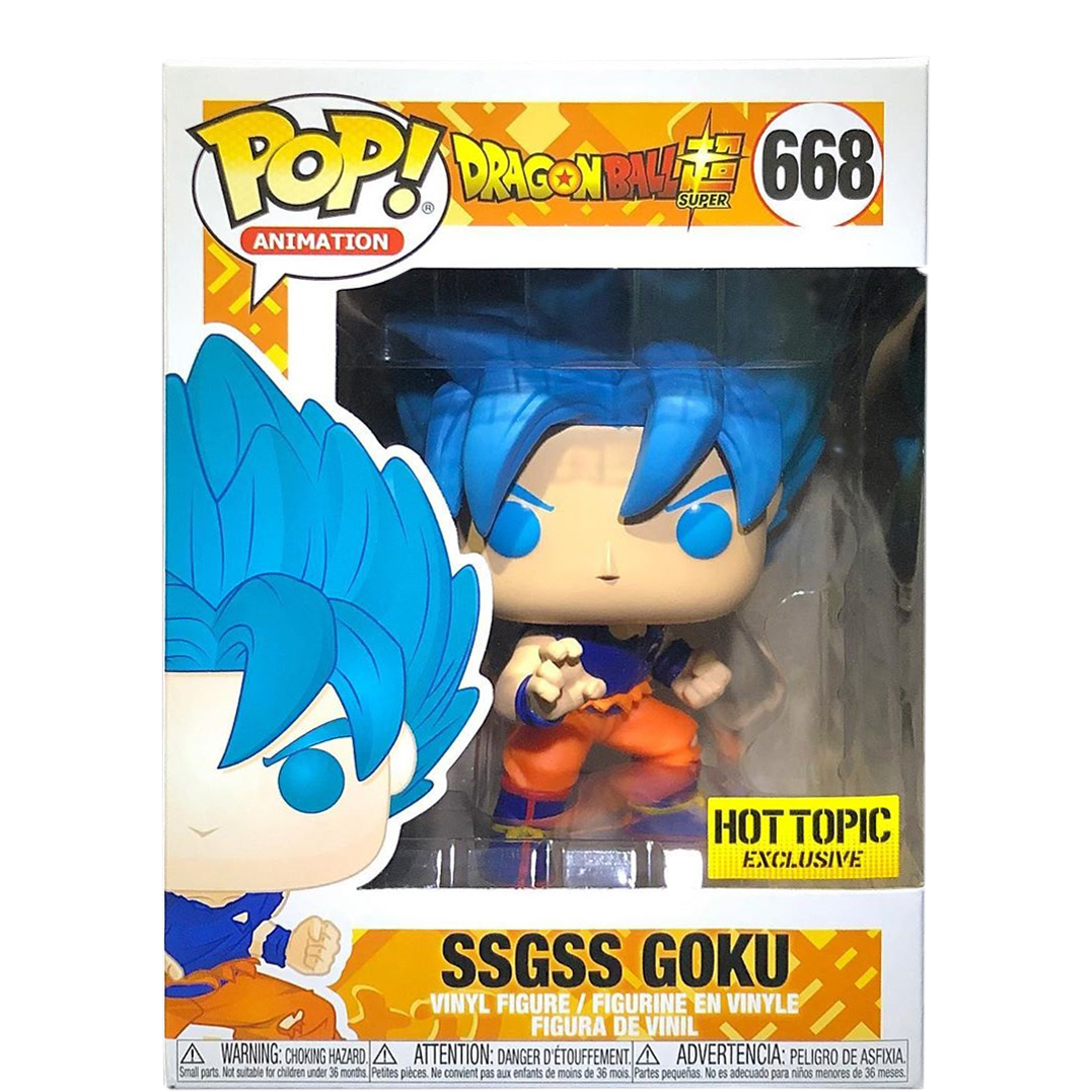 Funko Pop SSGSS Goku Dragon Ball Super 668 