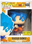 Funko Pop! Dragon Ball Z Super Saiyan Goku Rose #260 Hot Topic! RARE,  VAULTED!