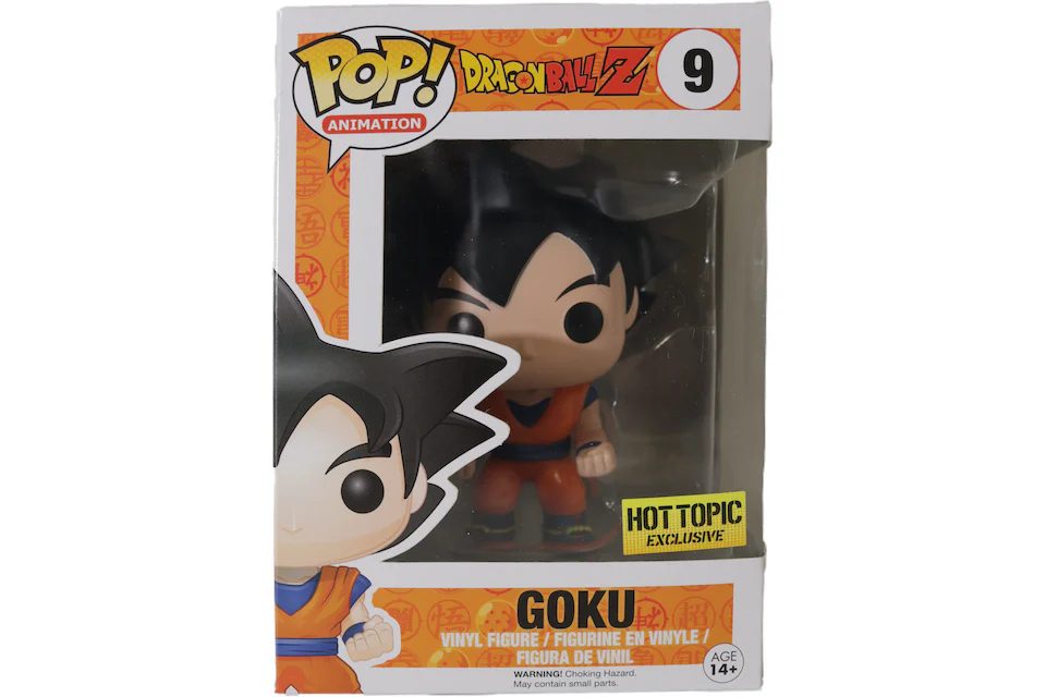 Funko Pop! Animation Dragonball Z Goku Hot Topic Exclusive Figure #9
