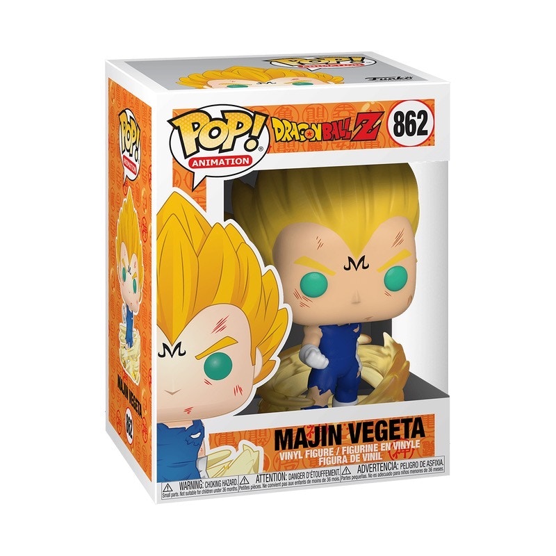 Funko Pop! Animation: Dragonball Z Majin Vegeta (Powering Up) Figure #862
