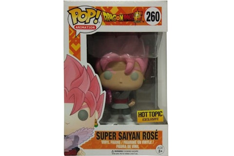 Funko Pop! Animation Dragonball Z Super Super Saiyan Rose Hot