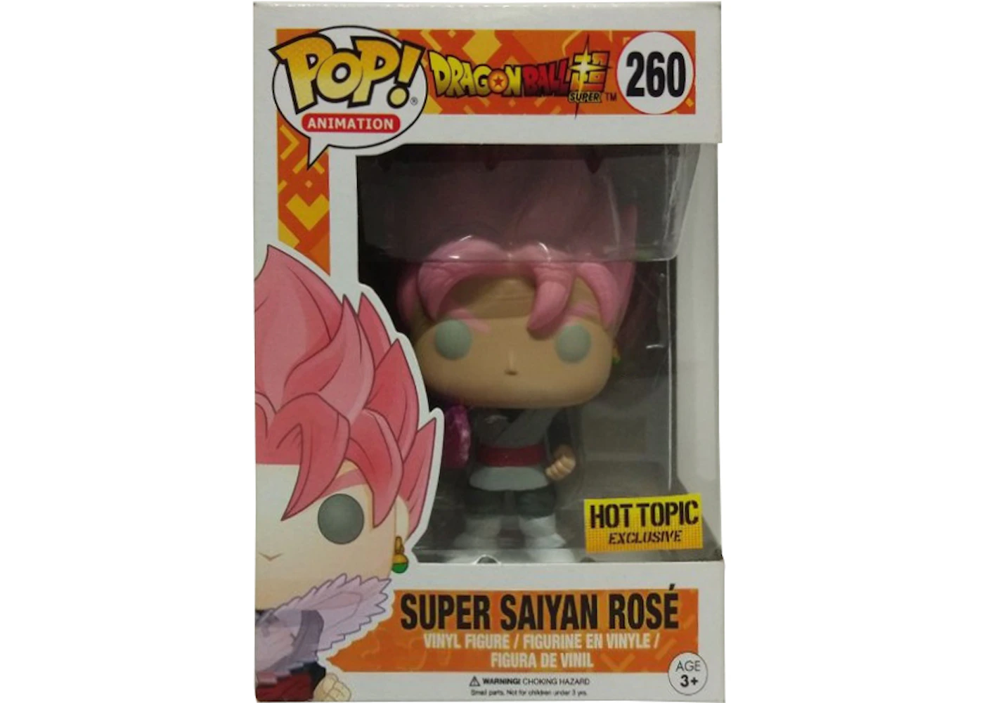 Funko Pop! Animation Dragonball Z Super Super Saiyan Rose Hot