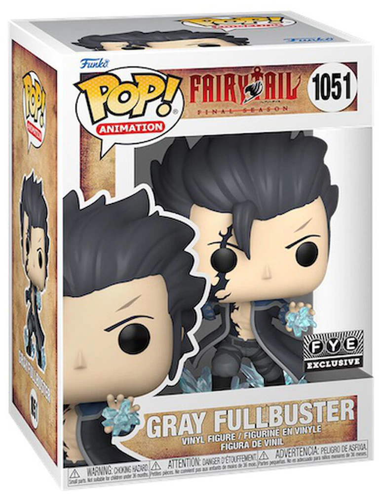 Funko Animation Fairy Tail Gray Fullbuster Exclusive #1051 - JP