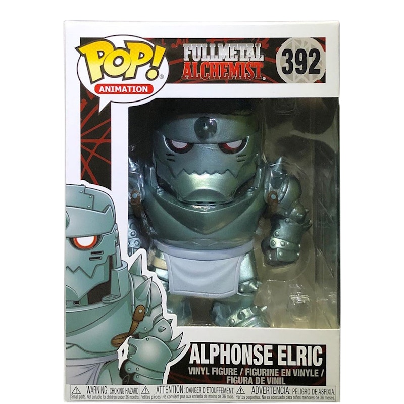 Funko pop fullmetal clearance alchemist alphonse