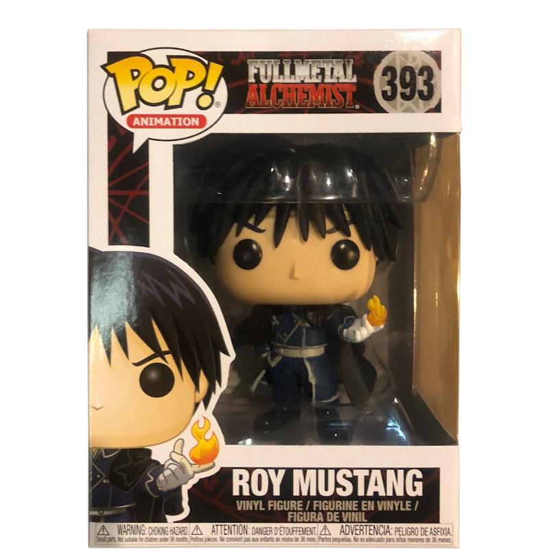 Roy mustang best sale funko pop