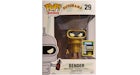 Funko Pop! Animation Futurama Bender (Gold) Summer Convention Exclusive Figure #29