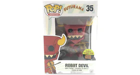 Funko Pop! Animation Futurama Robot Devil (w Violin) Toy Tokyo Exclusive Figure #35