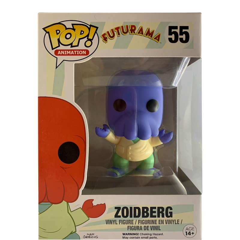 Funko Pop! Animation Futurama Zoidberg Figure #55 - US