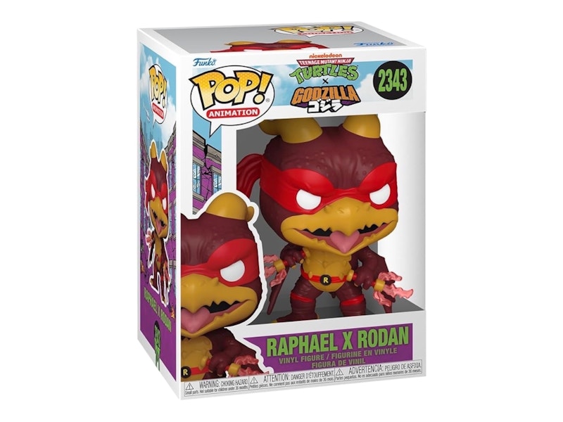 Funko Pop! Animation: Godzilla X Turtles - Raphael x Rodan Figure