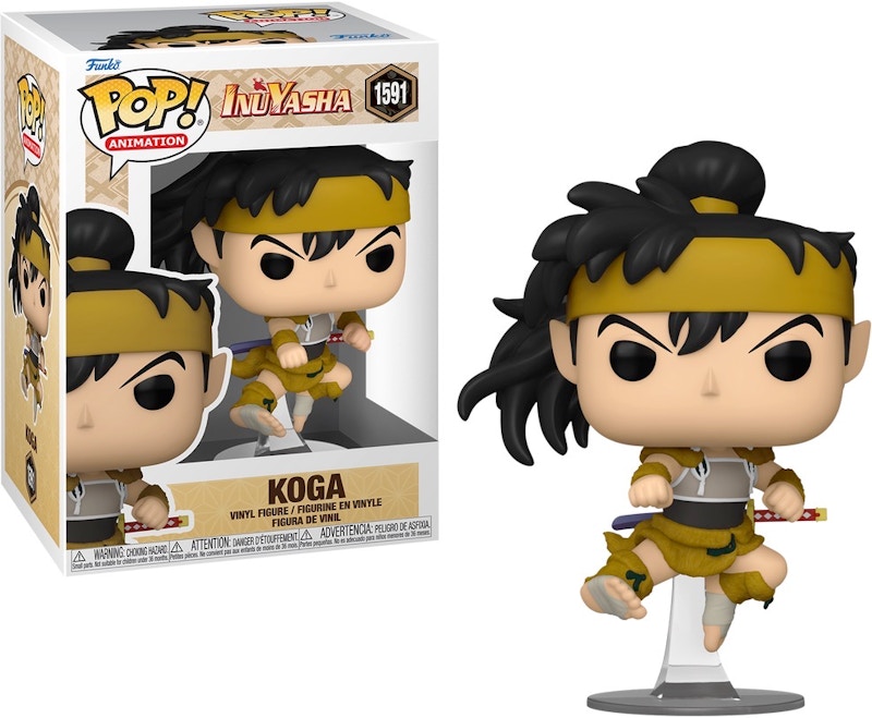 Funko Pop! Animation: Inuyasha Koga Figure #1591